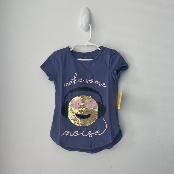 Girl's Make Some Noise Sequin Shirt - Picture 5 of 12